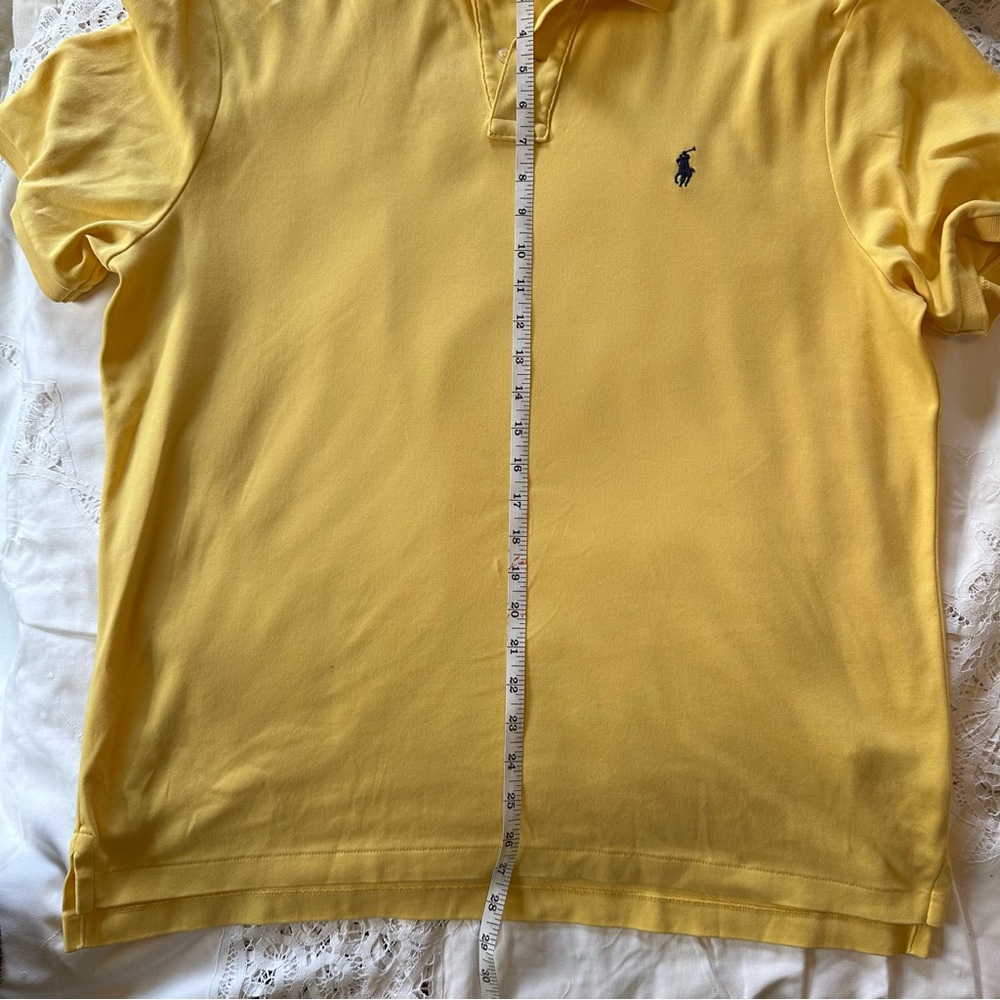 Ralph Lauren Yellow Polo Shirt for Men - Picture 2 of 9